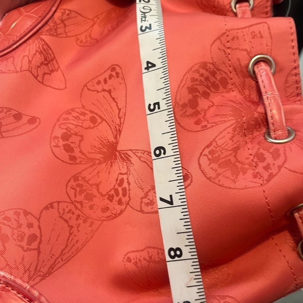 Pink Butterfly Embroidered Shoulder Bag - Picture 5 of 7